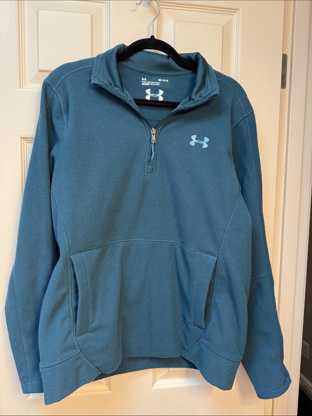 Under Armour Men's Teal Half-Zip Performance Pullover